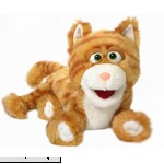 14 Silly Kitty Cat Orange Fur Animal Hand Puppet  B007K83M7I